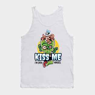 KISS ME, I'm Open Minded - Halloween Tank Top